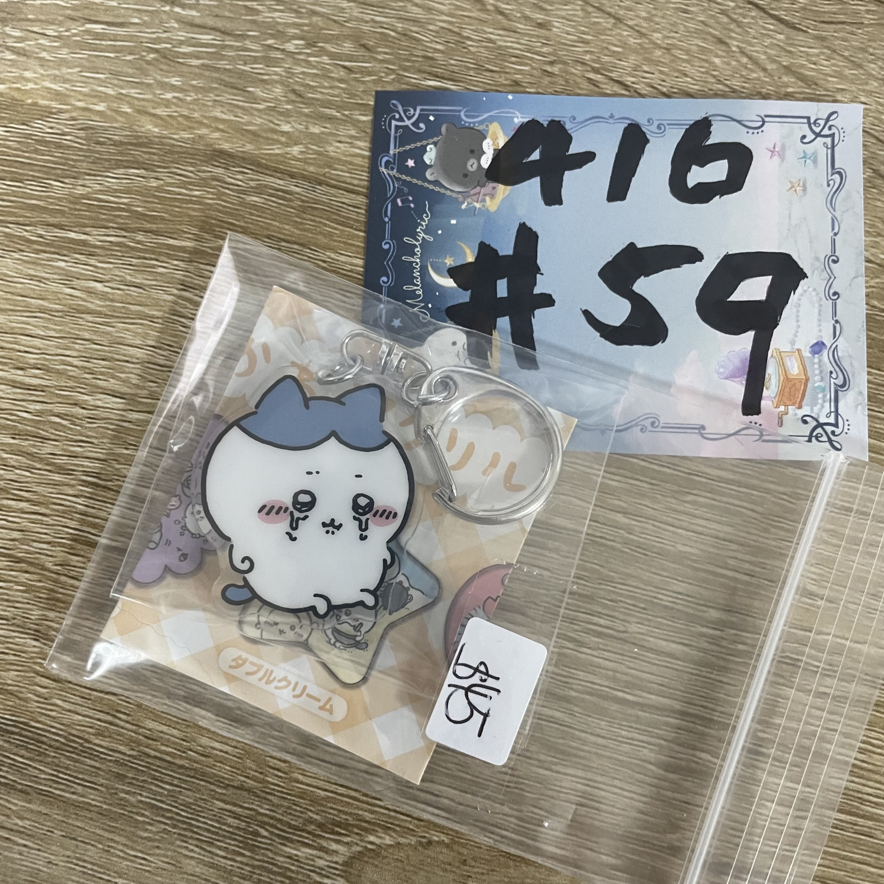 CHIIKAWA 八字貓 掛件#59