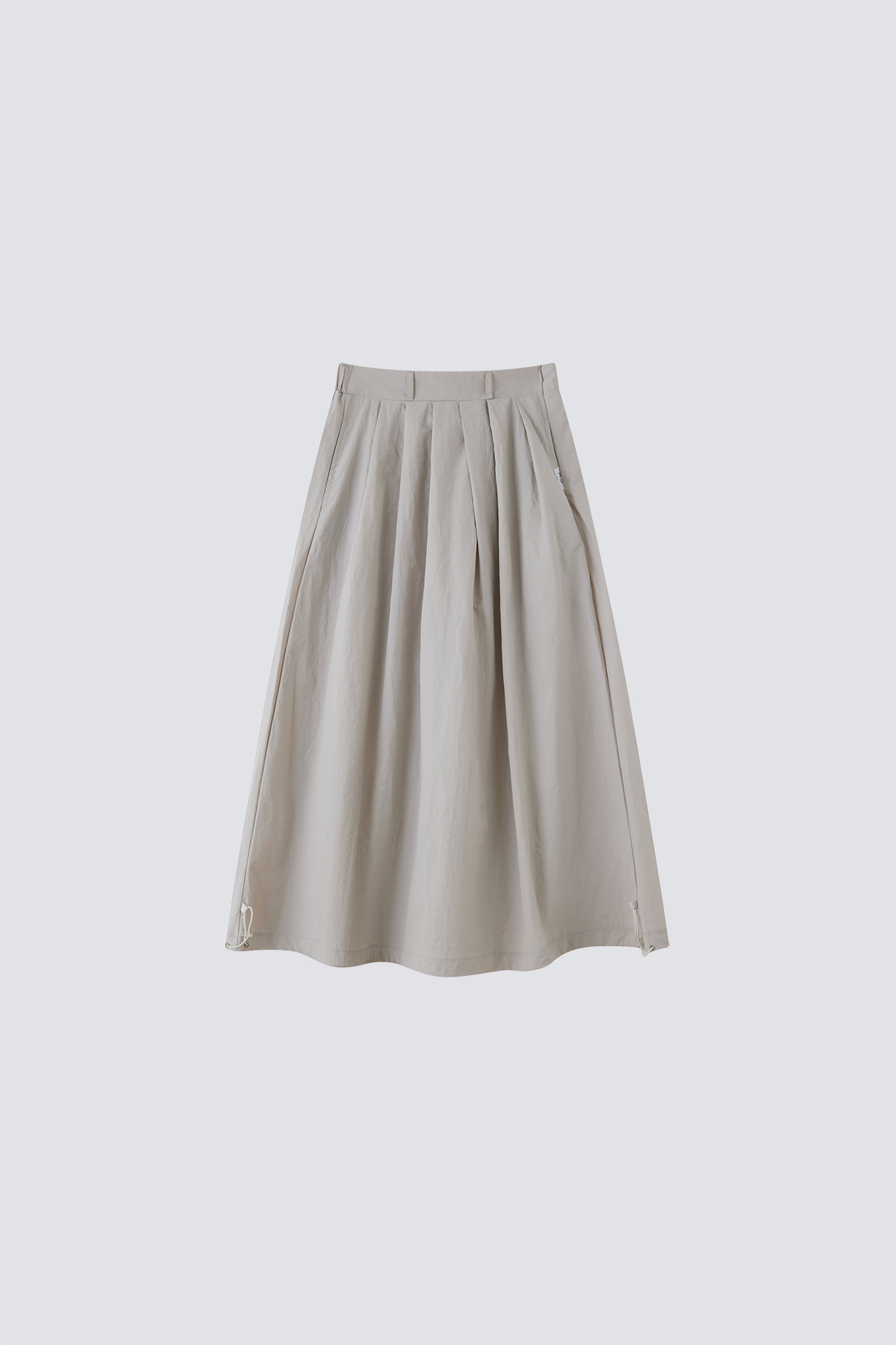 Waterproof Nylon Skirt｜Creamy White｜Hong Kong Original Design