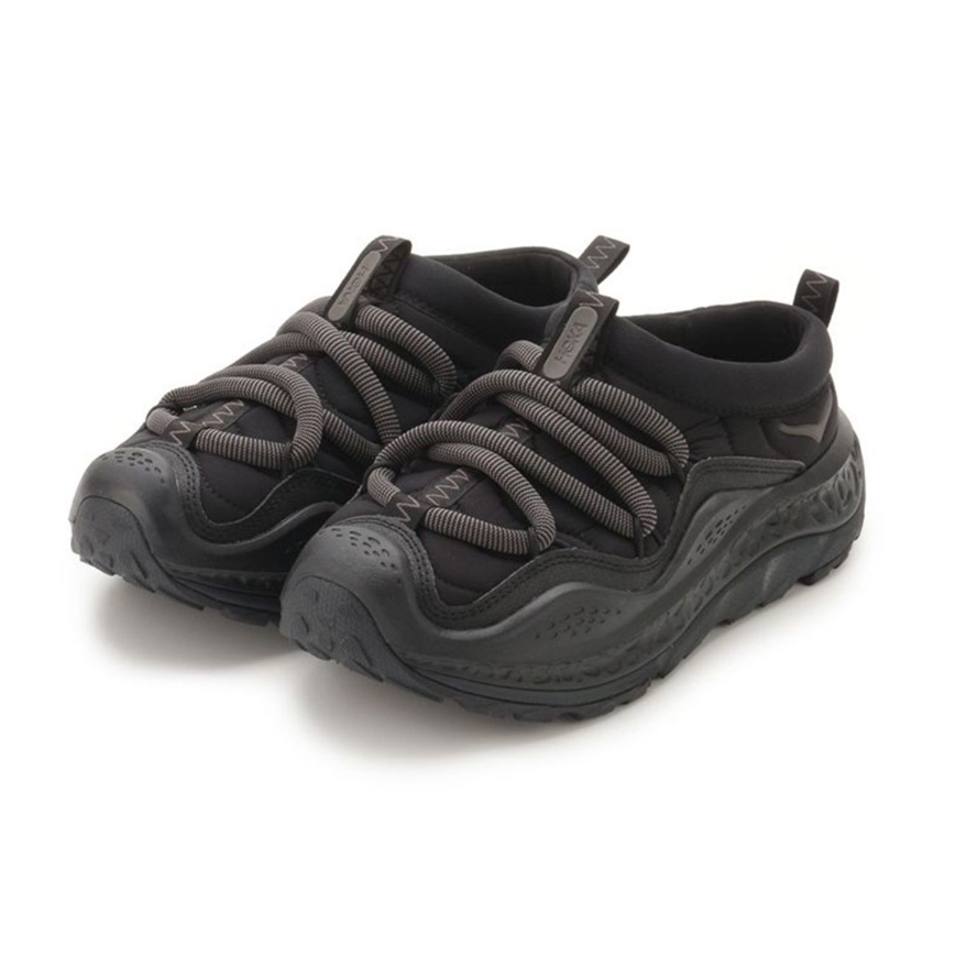 <連線代購商品>男女鞋 HOKA ONE ONE ORA PRIMO 黑色麵包 拖鞋 休閒鞋【1141570-BBLC】