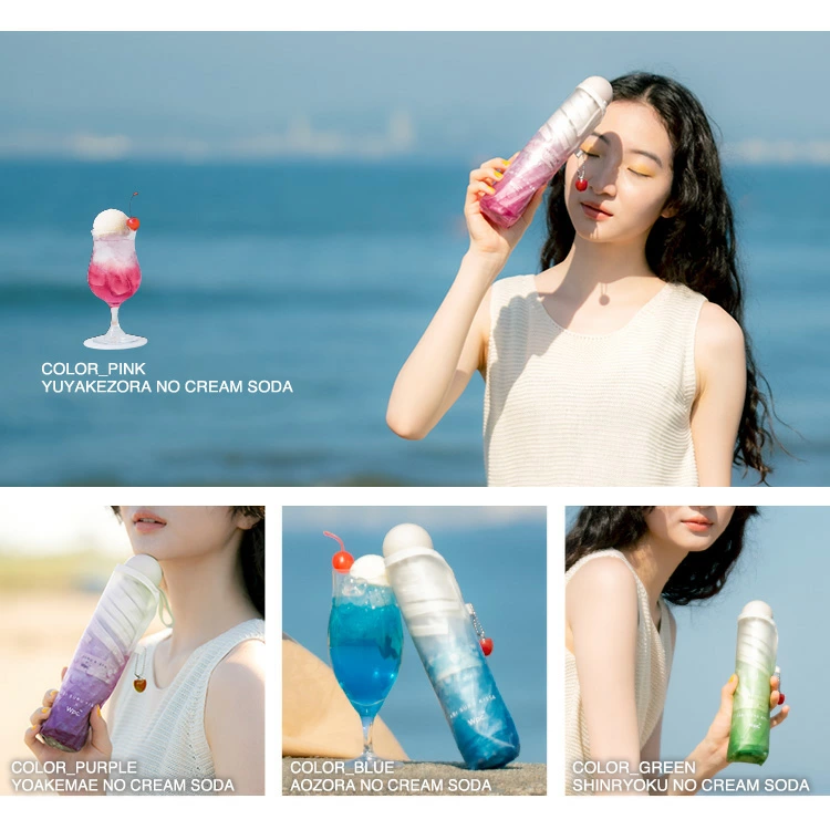 Wpc. Tabisuru Kissa x Wpc. Cream Soda Umbrella Folding Vinyl Umbrella 旅する喫茶合作款 折疊雨傘 