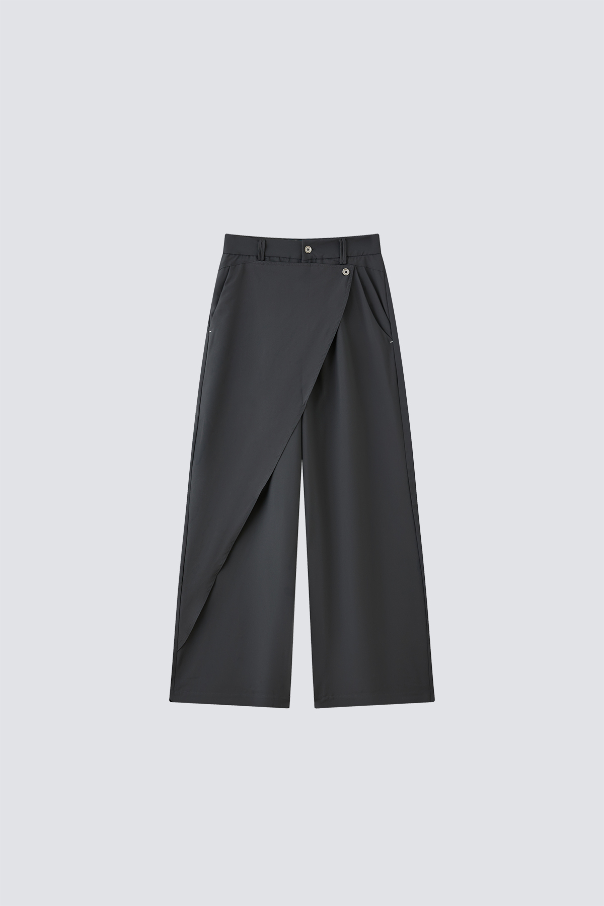 Cover Skirt Wide Pants｜Dark Grey｜Hong Kong Original Design