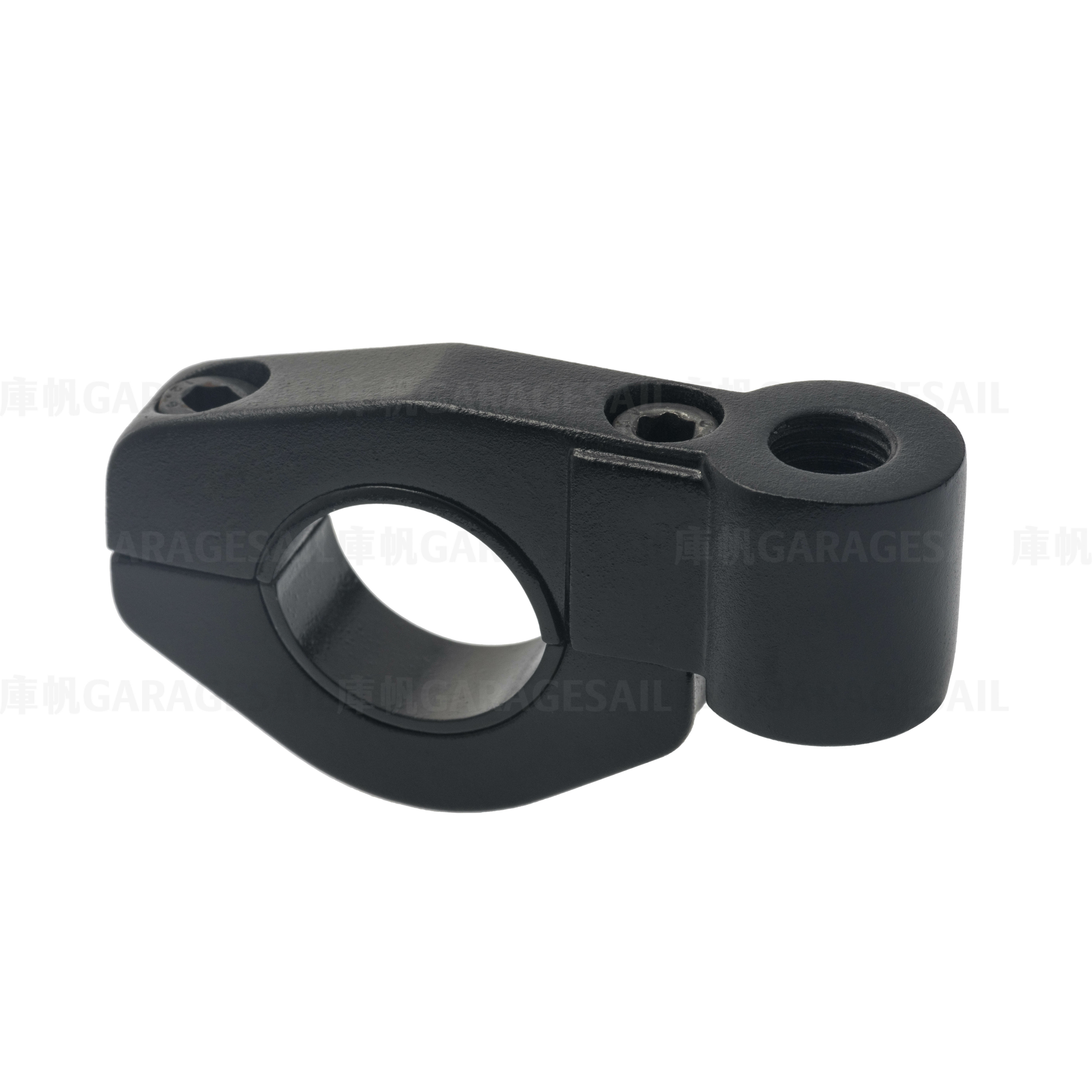 通用型 後照鏡座 10mm 正牙 (B款) - 黑