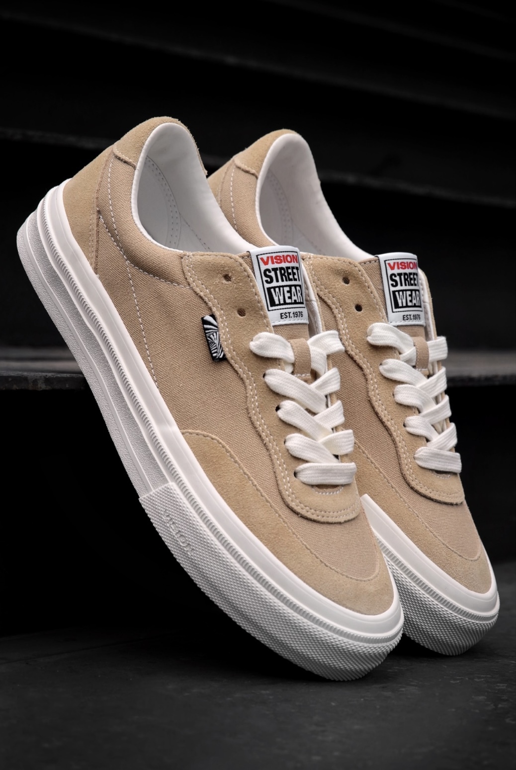 Vision Street Wear Flat Top 美式復古滑板鞋 奶茶棕 美拉德 麂皮 工裝 滑板鞋/預購