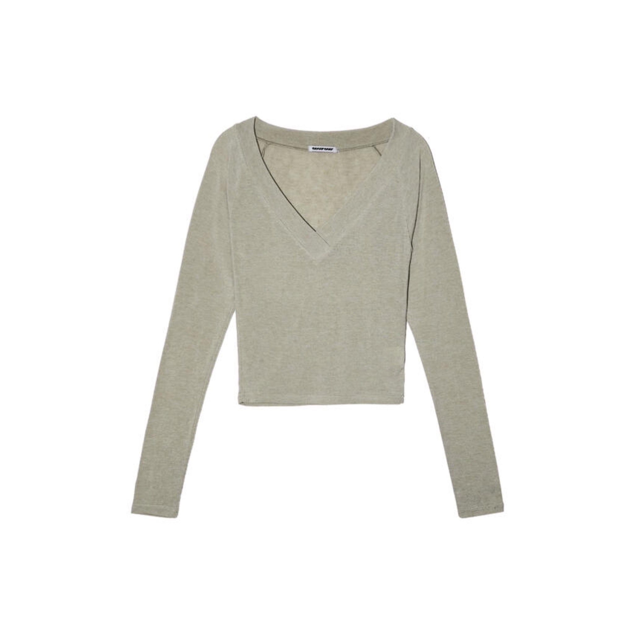 [PROJECT WAVE] DEEP V-NECK TOP