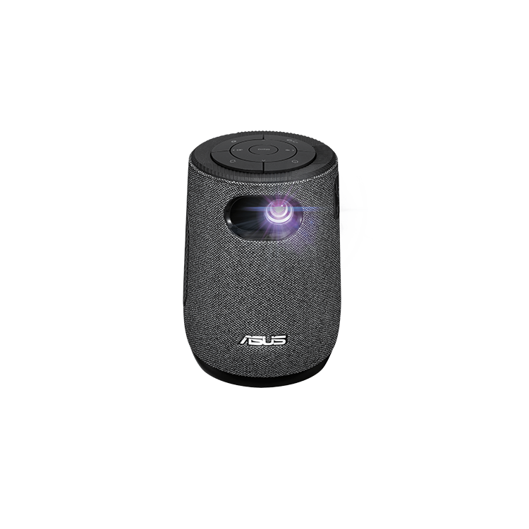 ASUS ZenBeam Latte L1 Portable LED Projector – 300 Lumens, 720p, Sound by Harman Kardon, 10 W Bluetooth® Speaker, 3-hour Video Playback, Wireless Projection, Built-in Battery, USB Type-A, HDMI®
