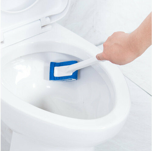 Japanese-style toilet brush|No dead space toilet brush 