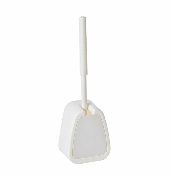 Perforation-free wall-hung toilet toilet brush (white) 