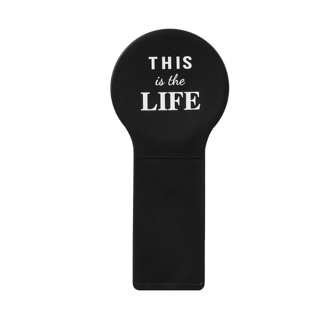 [Black] Toilet lid lifter Portable lid lifter [1 pc] [English Text]