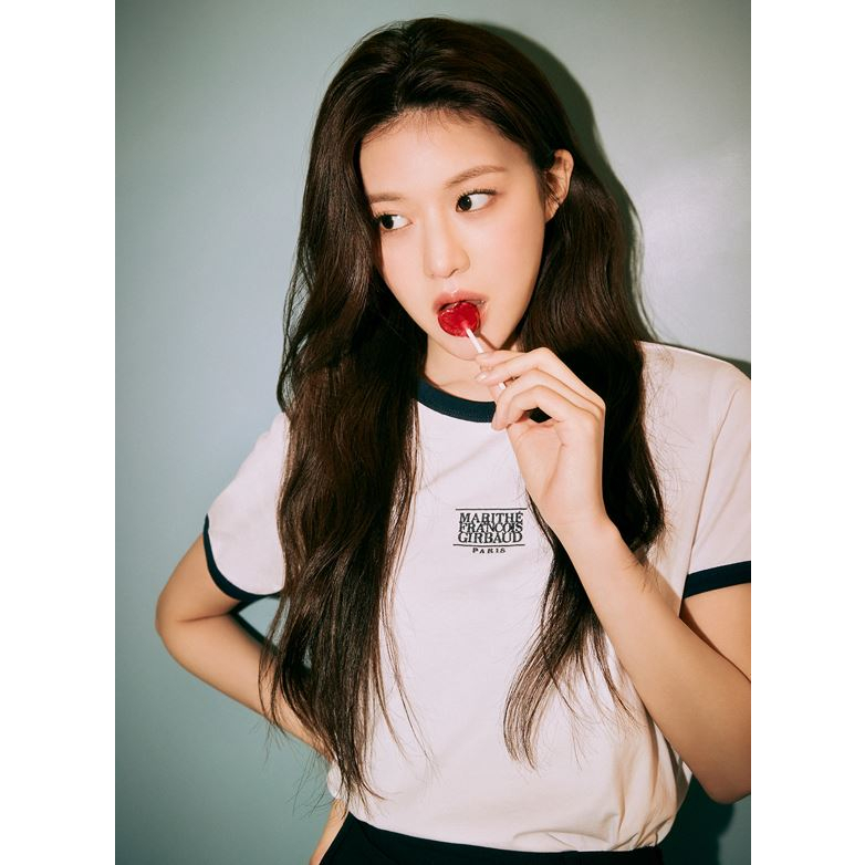 MARITHE 滾邊短袖 (TS106)