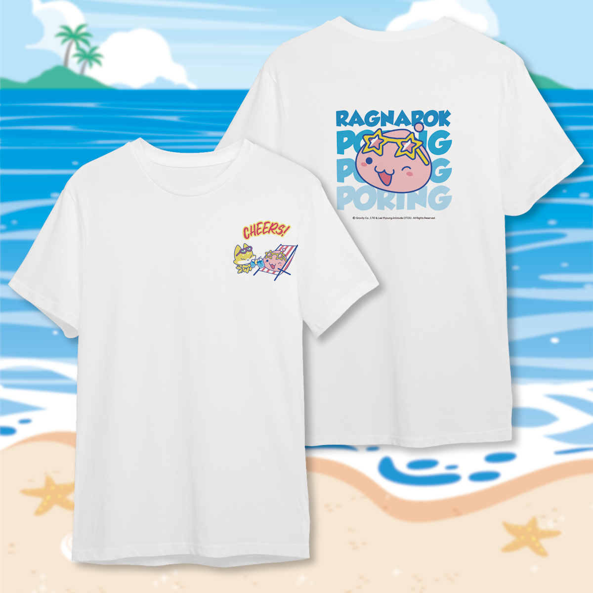 《RO仙境傳說》波利乾杯 T-shirt