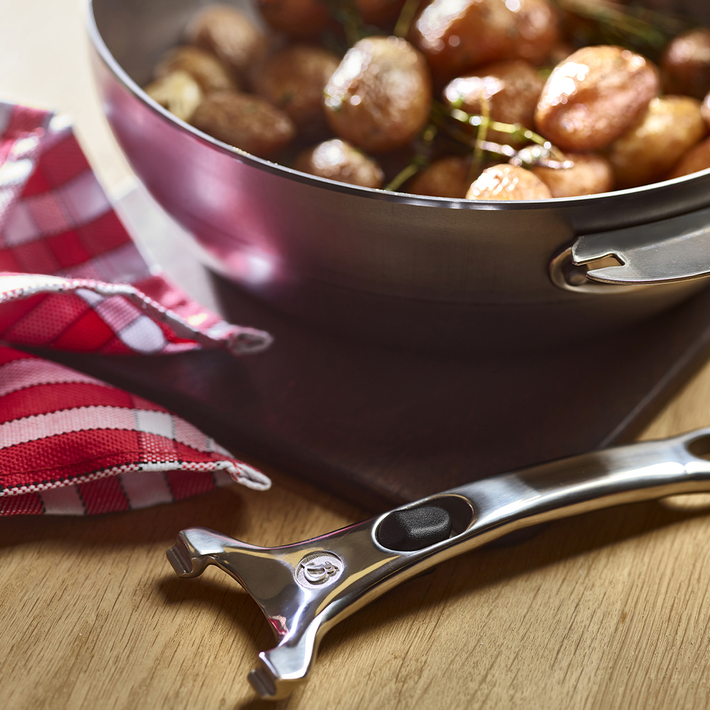 LOQY Mineral B 活動柄系列 l 原礦蜂蠟深煎鐵鍋  (需另選購握柄)