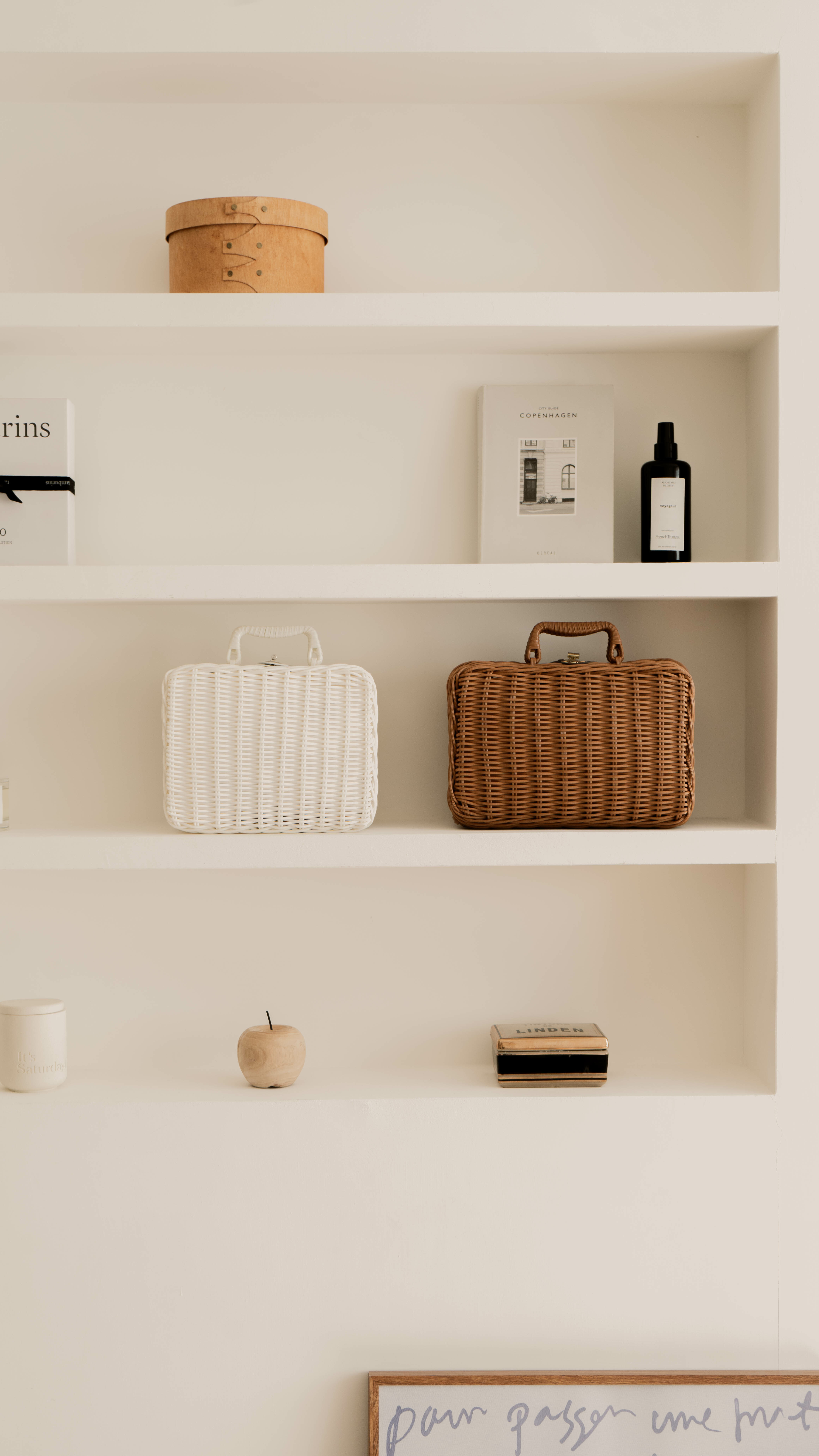 編織手提雙開野餐籃