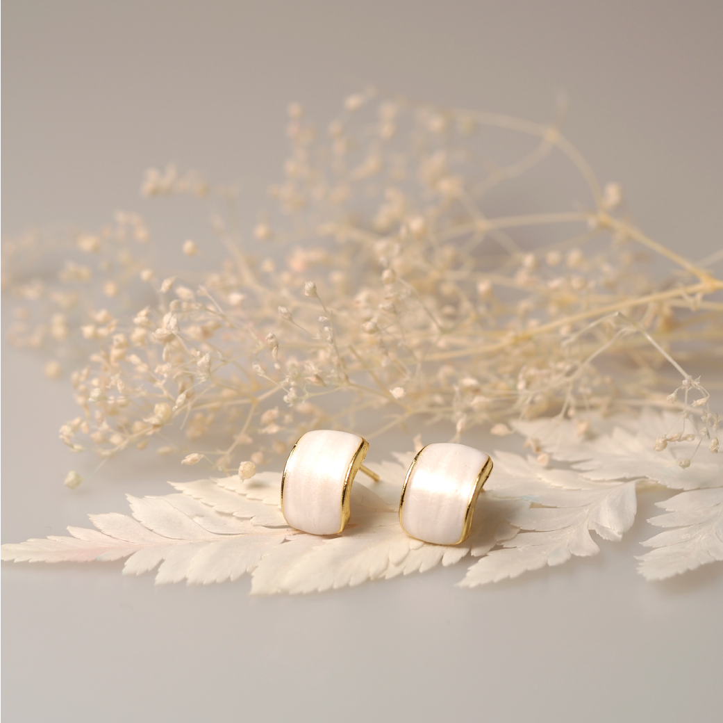 【AOI】今天就到海裡游泳-S925純銀耳針