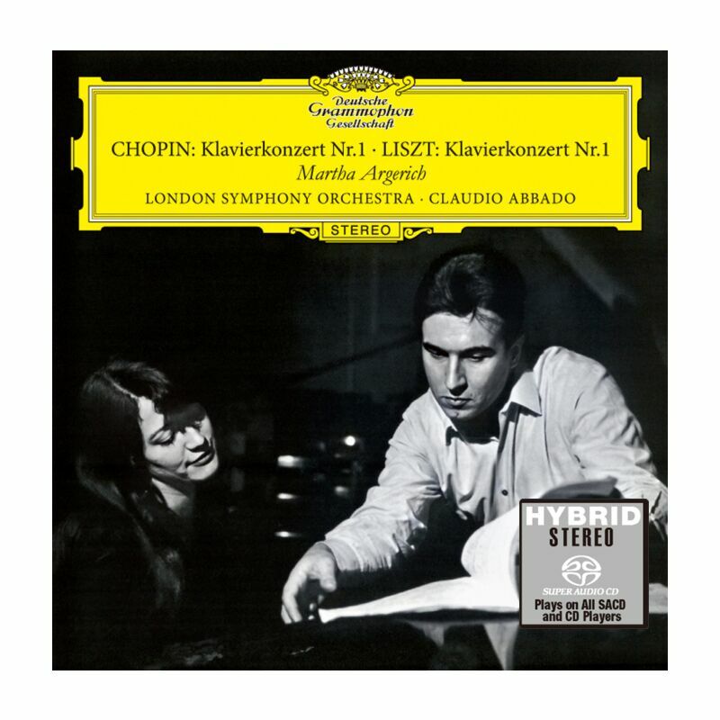 Martha Argerich, London Symphony Orchestra, Claudio Abbado - CHOPIN & LISZT: Piano Concerto No. 1 (SACD) (日本壓碟)
