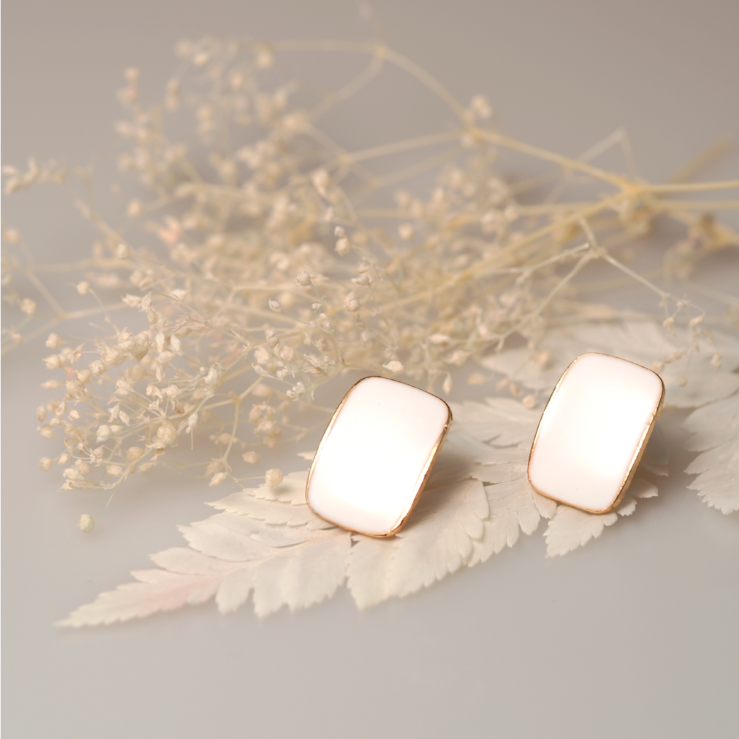 【AOI】是貝殼嗎-S925純銀耳針