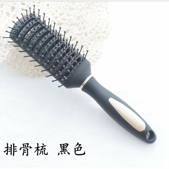 爆款【排骨梳】防靜電按摩梳子/ 防脫髮排骨梳-1把 