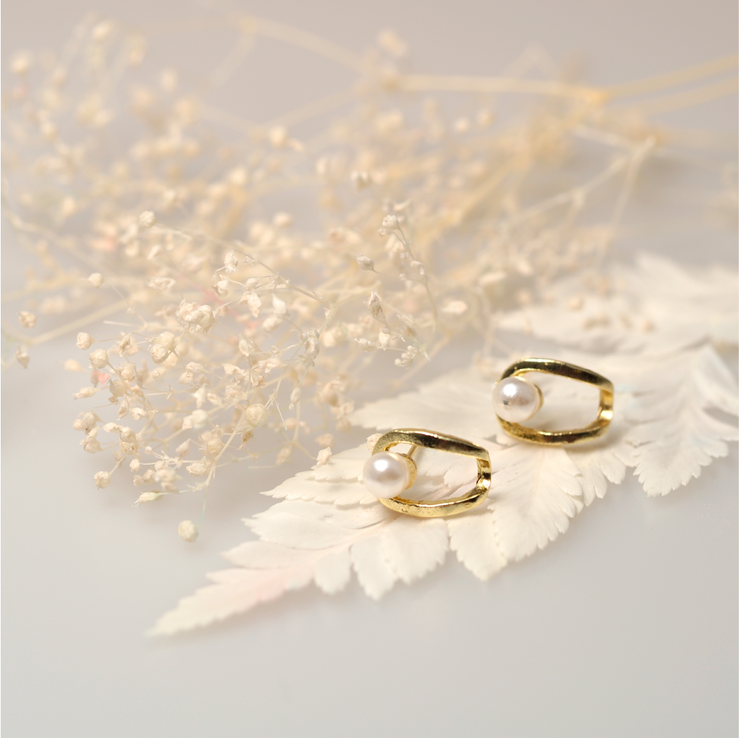 【AOI】海裡的美麗貝殼-醫療鋼耳針