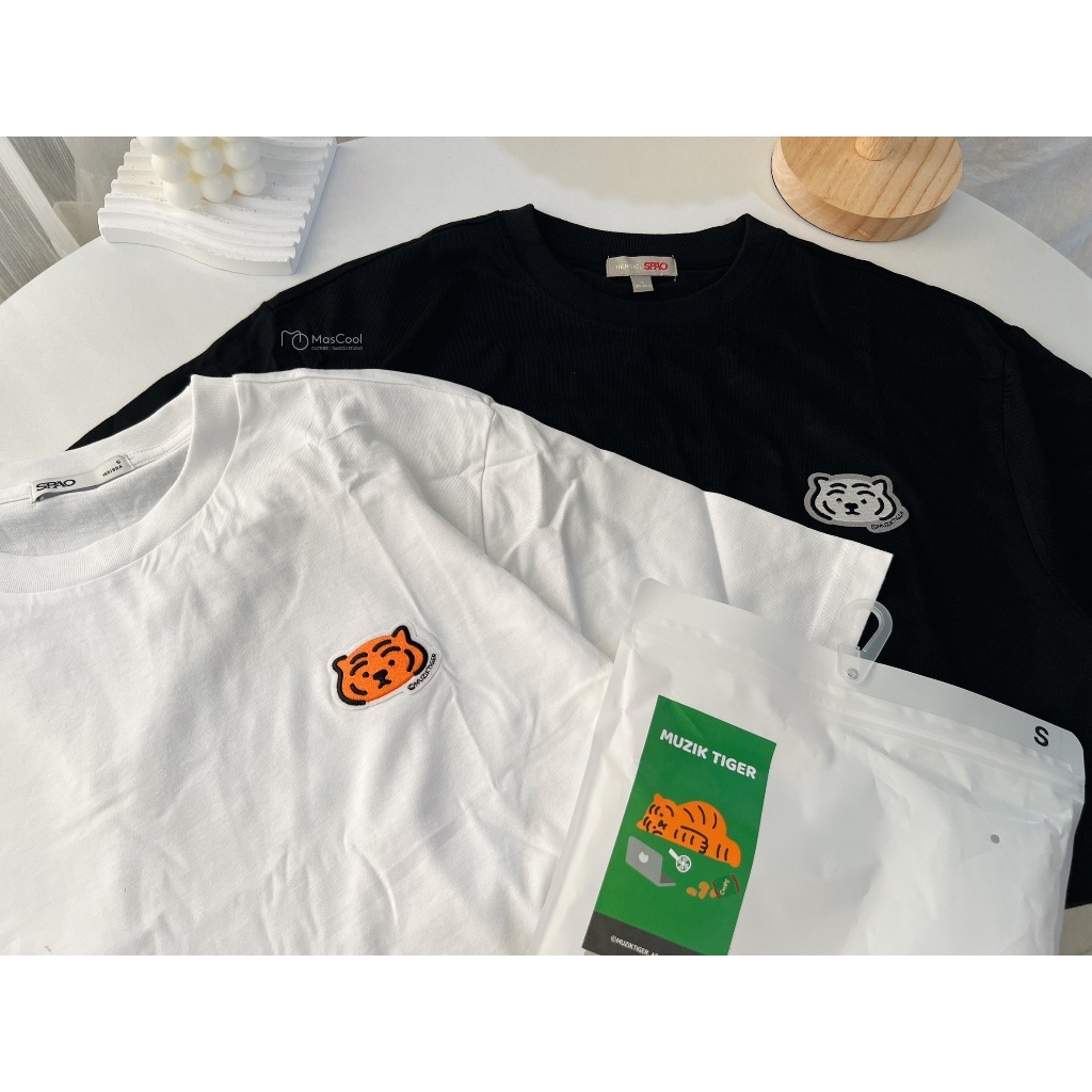 SPAO x MUZIK TIGER 兩件組短T