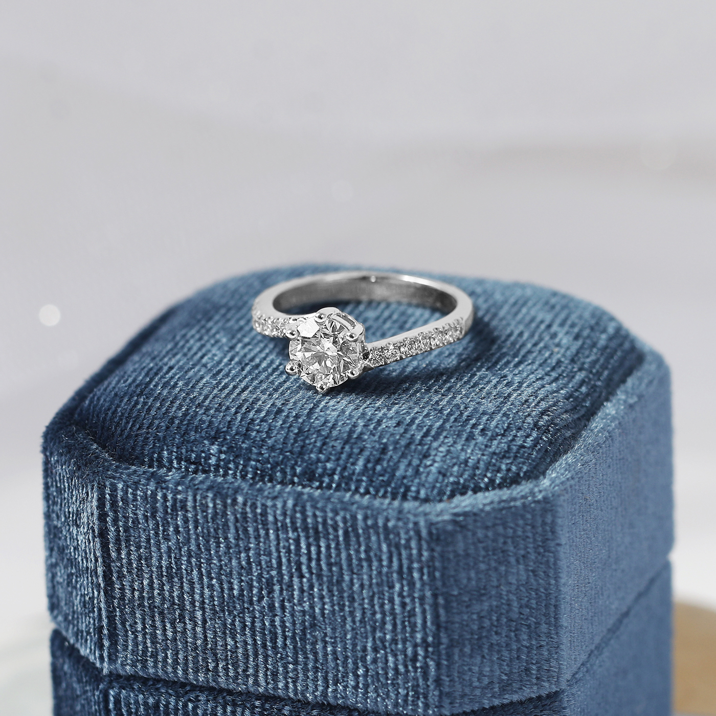 唯愛永存 — GIA1克拉鑽石戒指