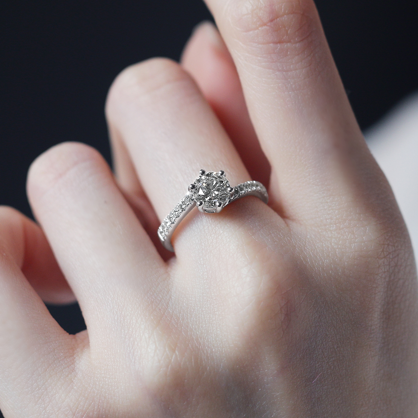 唯愛永存 — GIA1克拉鑽石戒指