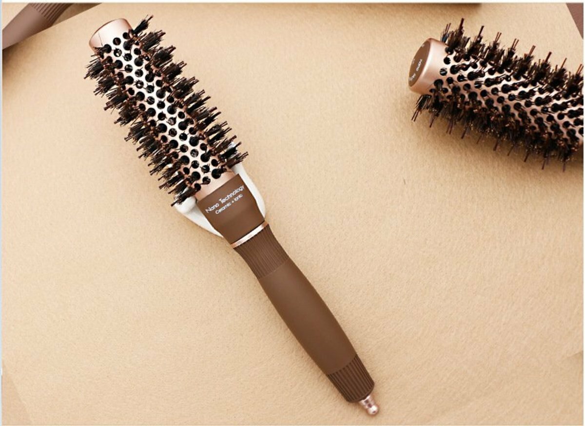Professional shaping roller comb (ceramic roller comb 25#)