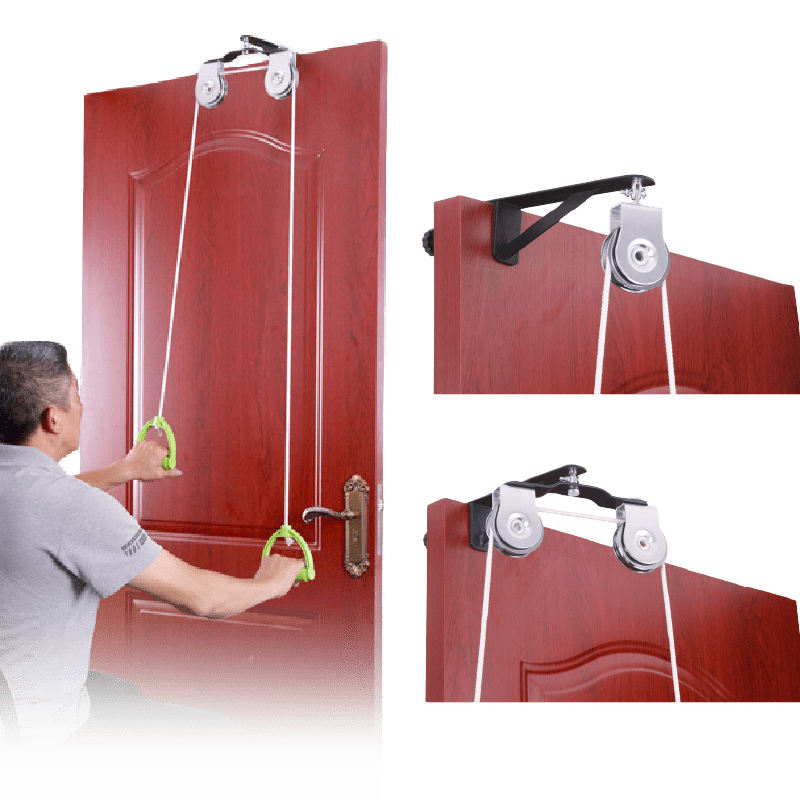 門上健身滑輪吊環