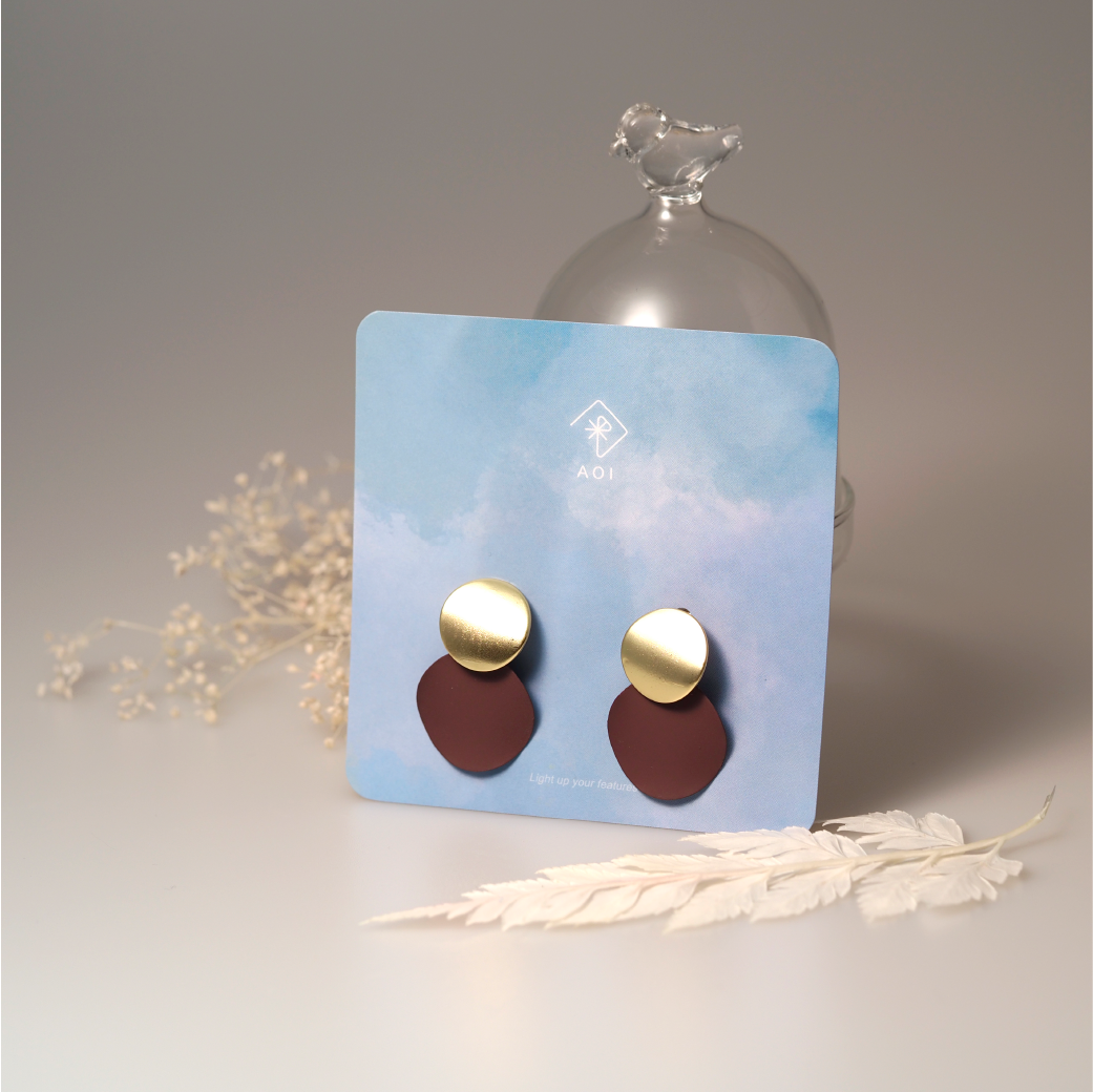 【AOI】我兩個都要呢-S925純銀耳針