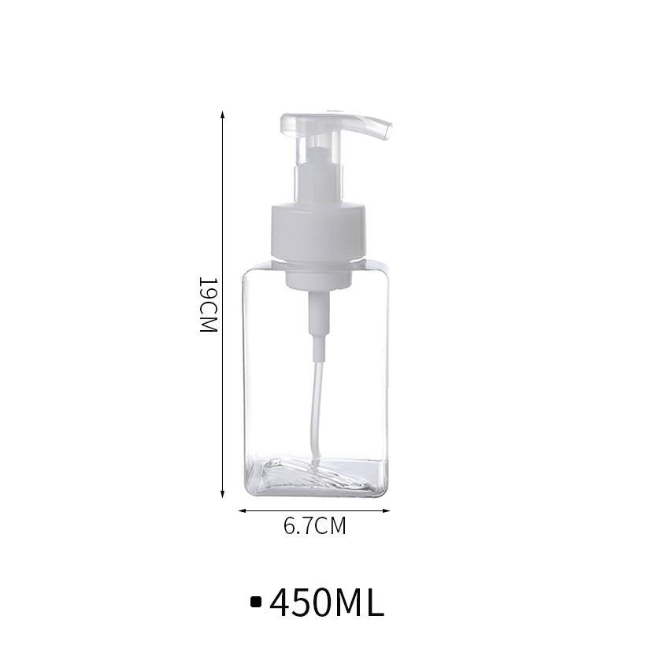 熱推洗面奶起泡器 按壓式起泡器 慕斯起泡瓶 瓶子打泡器 分裝瓶【規格450ML】