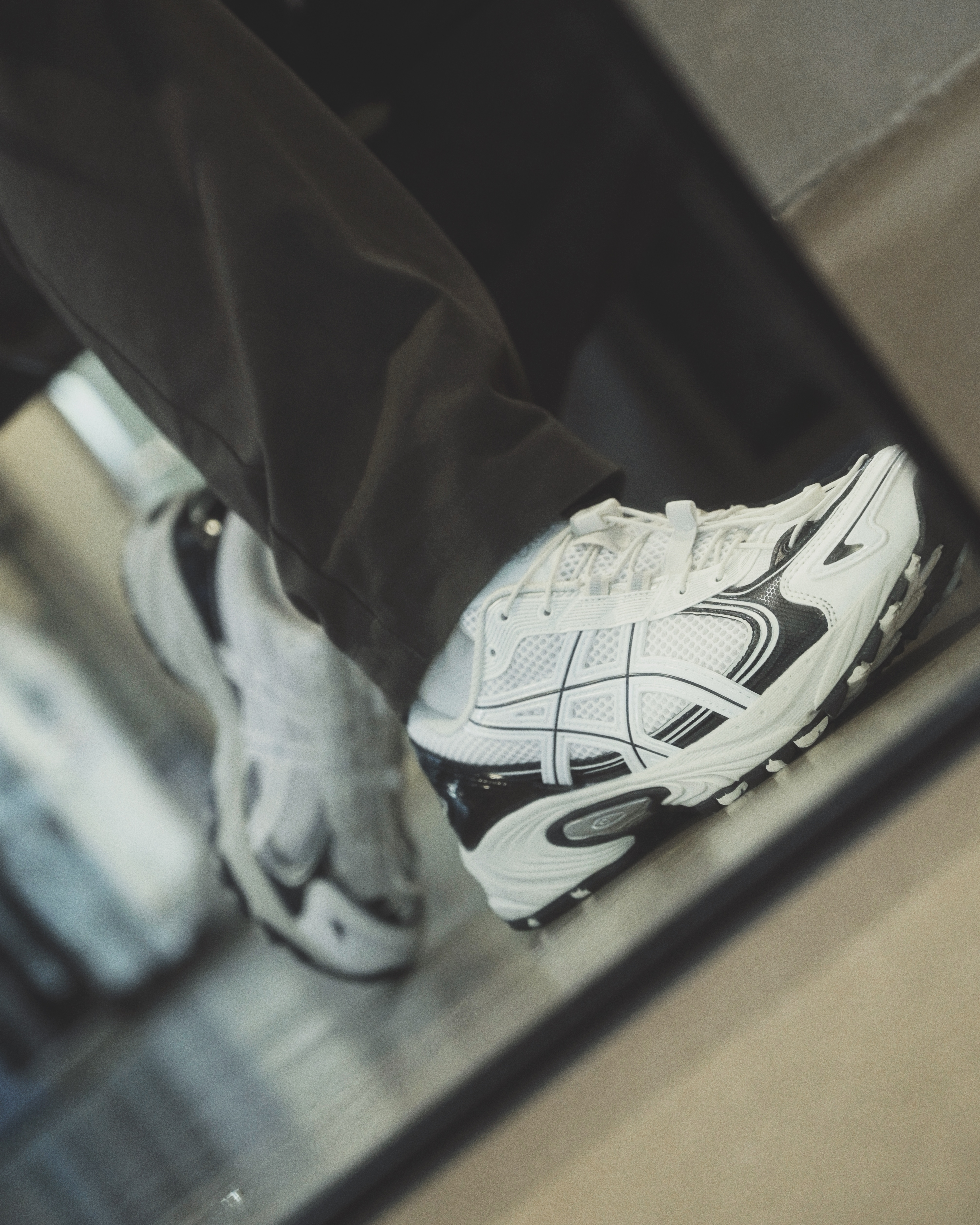 Asics Gel-Kahana Tr V4 White Black