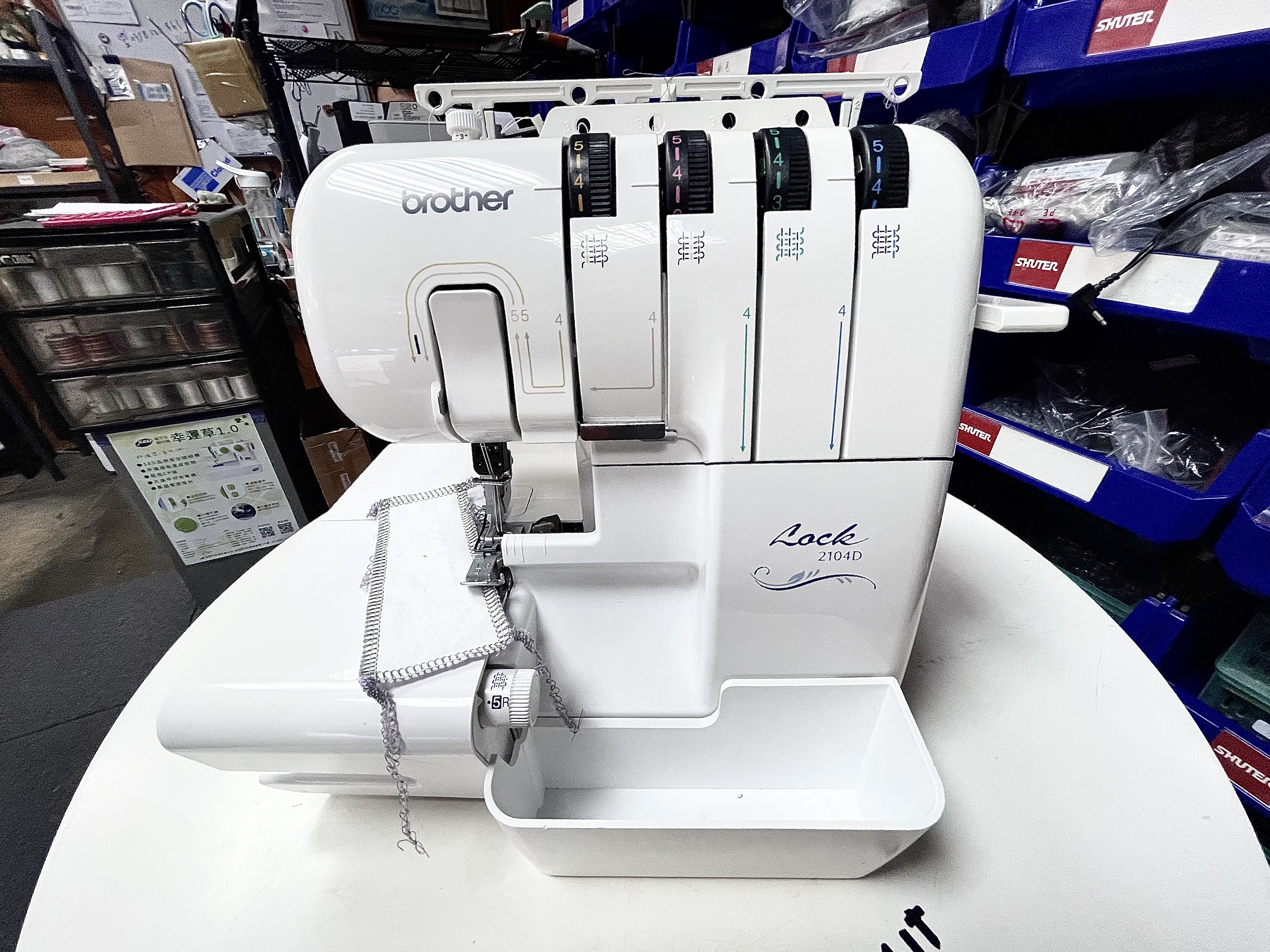 2104D拷克機 整新機8成新 已保養完成