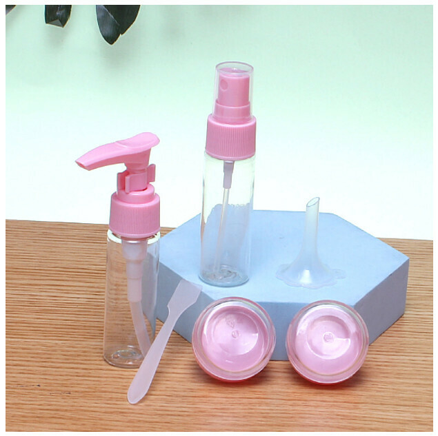 (6 pieces) Cosmetic skin care samples bottled portable travel empty bottle spray bottle set