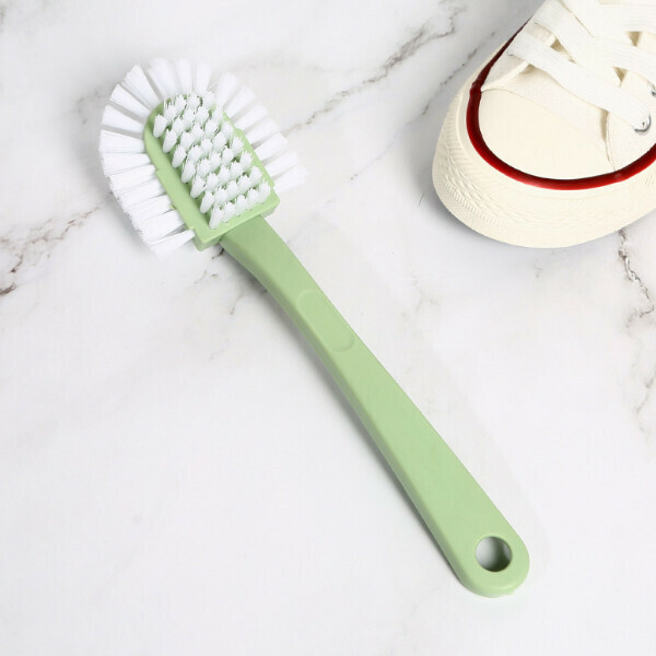 Multifunctional cleaning brush shoe brush (green)