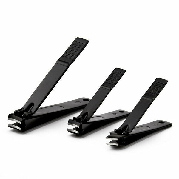 [2-time edged Pearl bag with three pieces] Stainless steel nail clipper nail clipper manicure nail clipper tool set