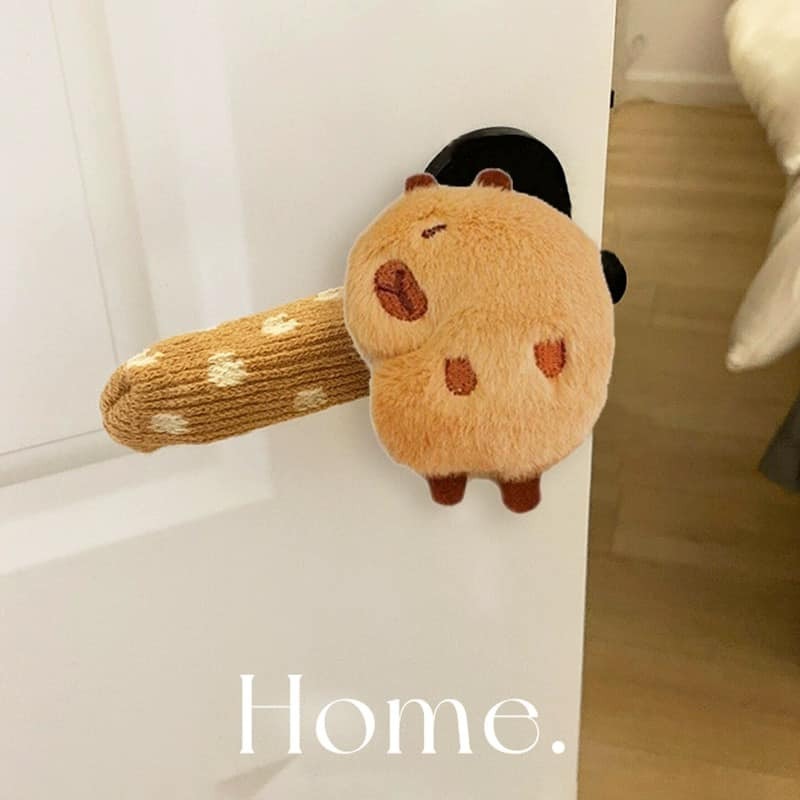 卡皮巴拉門把手套