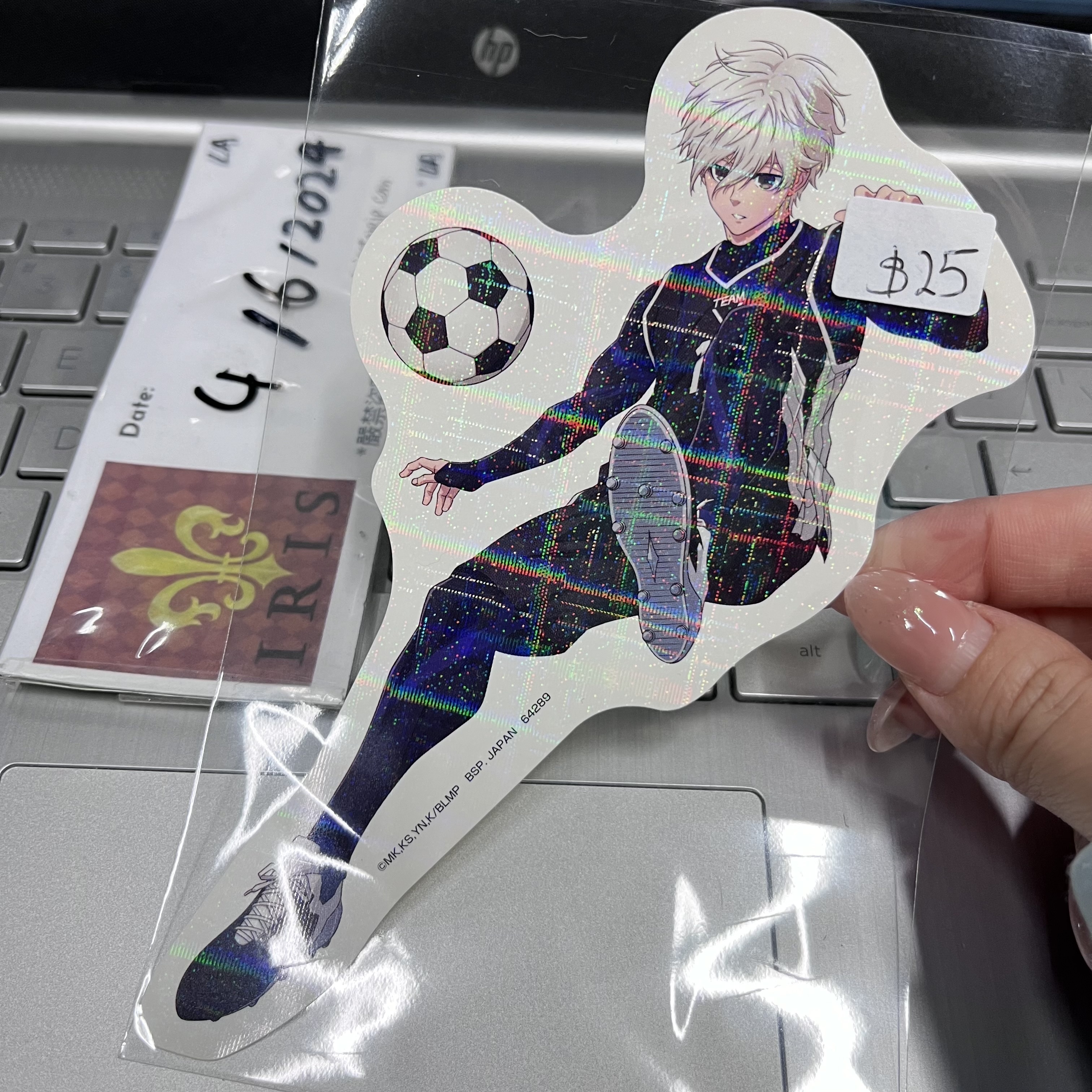 Blue Lock 凪 貼紙