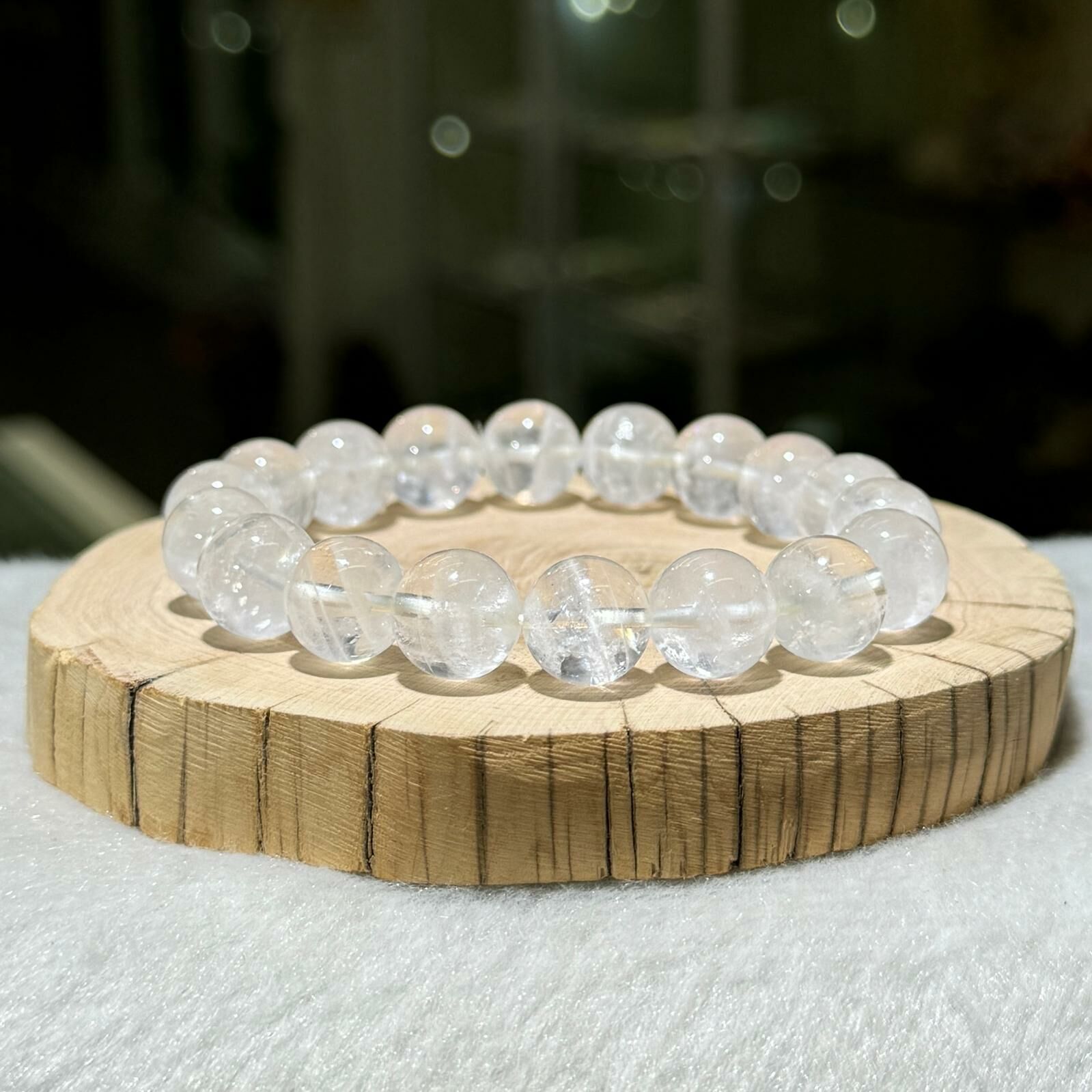 白幽靈手串 11.5 mm +/-