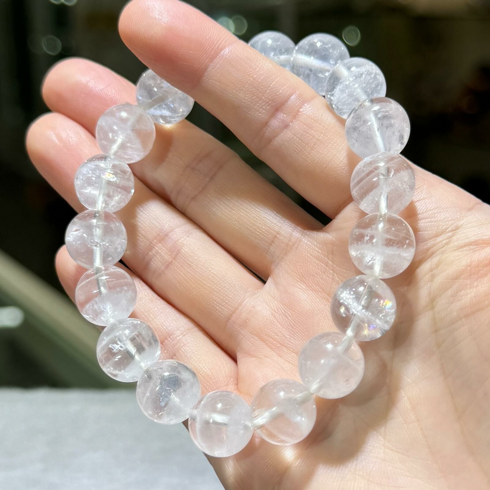 白幽靈手串 11.5 mm +/-