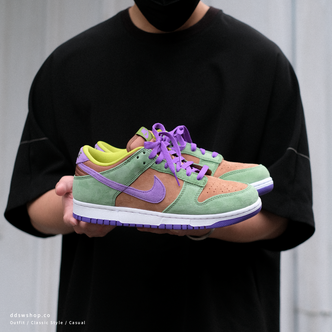 Nike Dunk Low 醜小鴨 綠色 紫色 DA1469-200