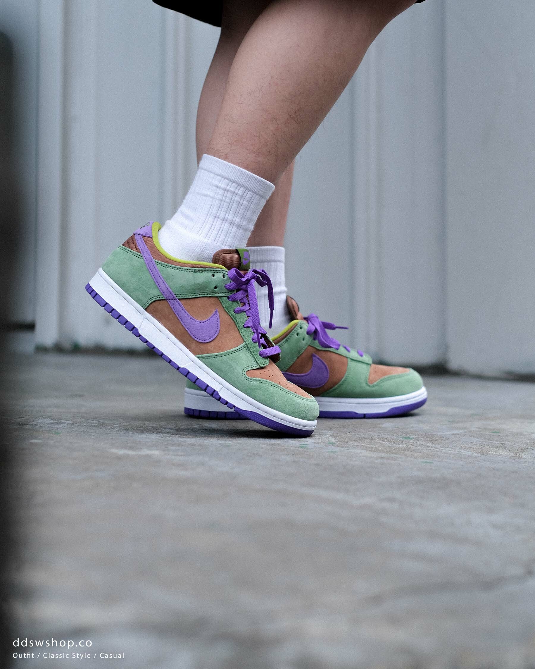 Nike Dunk Low 醜小鴨 綠色 紫色 DA1469-200