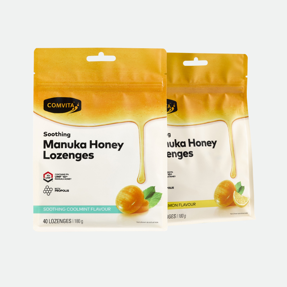 【Comvita麥蘆卡】蜂蜜潤喉糖－40粒