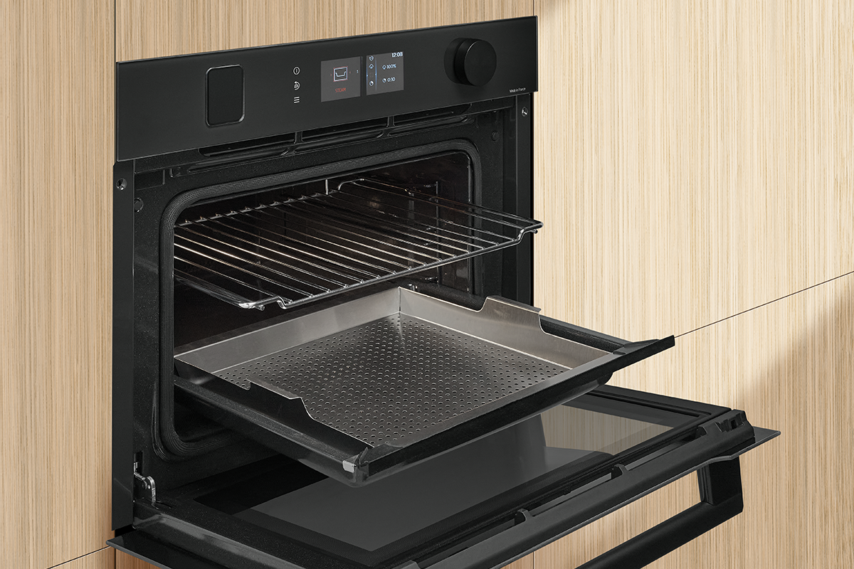 白朗 Brandt    BKR7580G‧40L‧嵌入式蒸焗爐‧獨有高溫清潔‧法國製造‧香港行貨,原廠2年保養‧