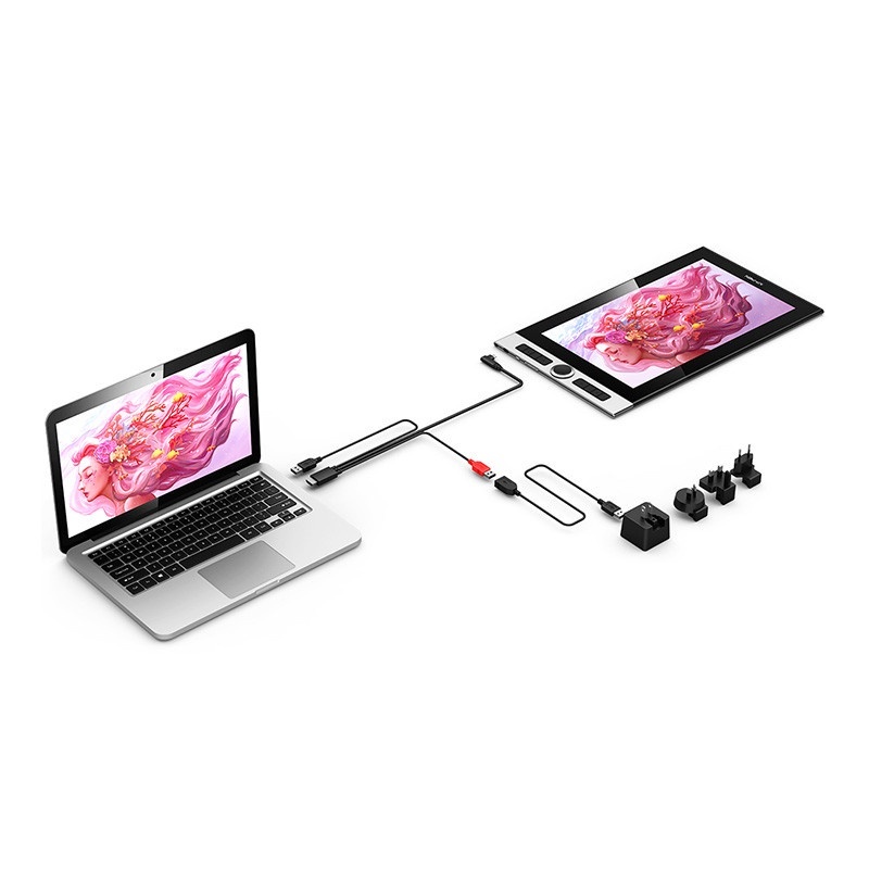 XP-Pen AD41 3 in 1 Cable For Artist Pro Series (Gen 2)