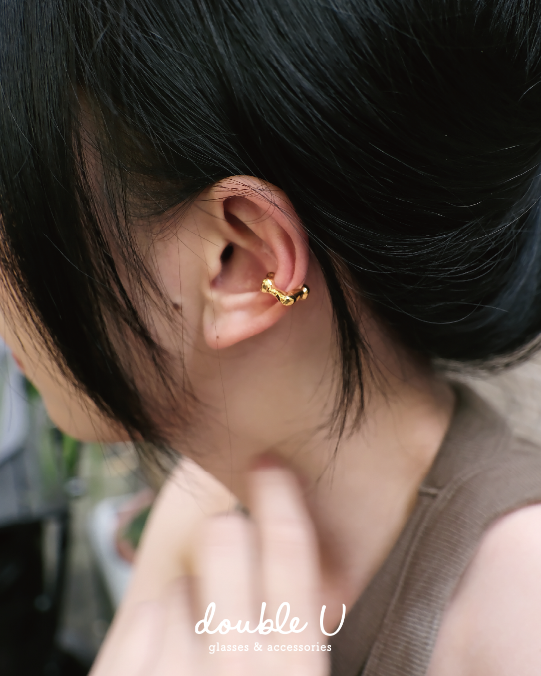 冷淡風金屬感耳骨扣/夾・Earcuff (CBM10055)