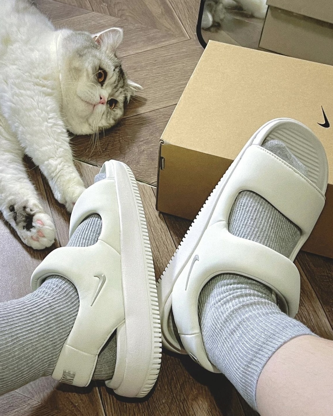 【現貨】Nike Calm Sandal 厚底 麵包 涼鞋