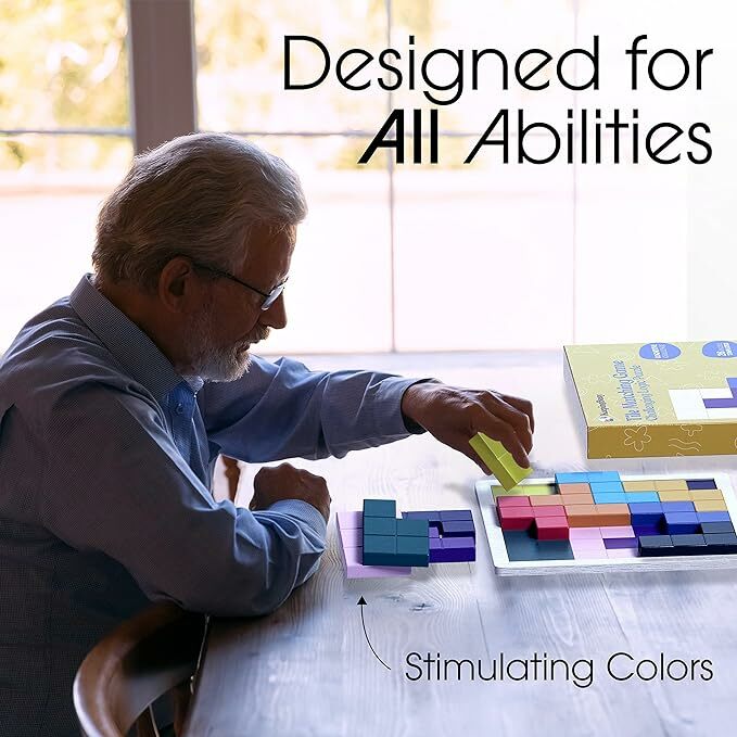 美國【Keeping Busy】 益智木磚腦力遊戲