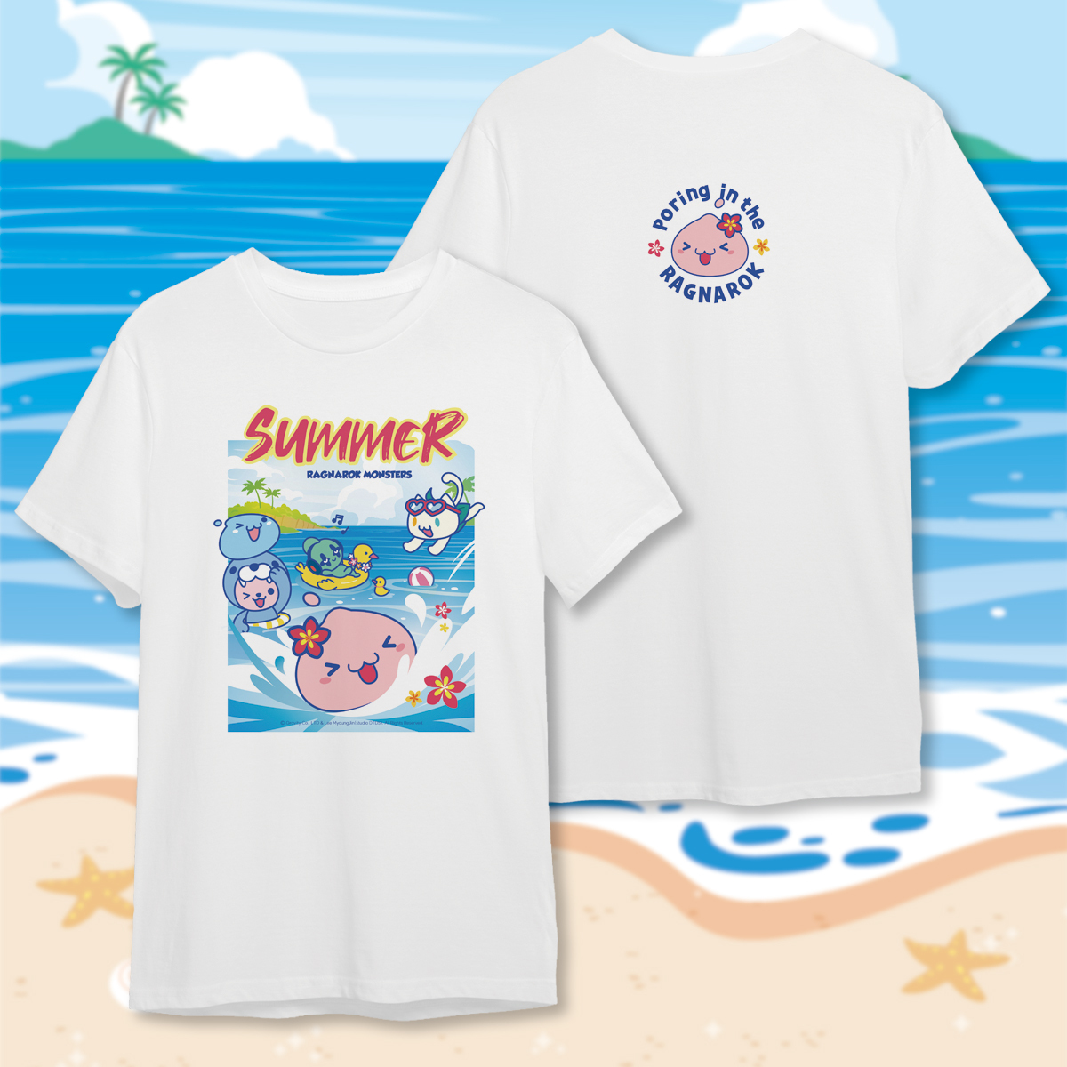 《RO仙境傳說》 夏日戲水 T-shirt