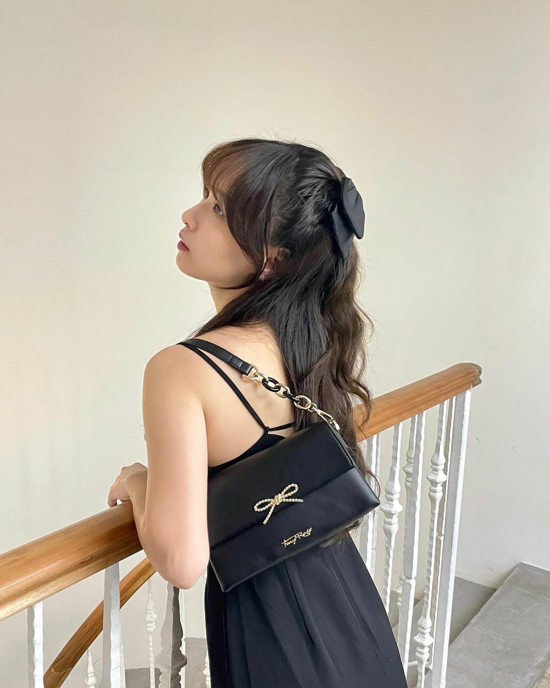 Fancy Bow Bow Cross body Bag