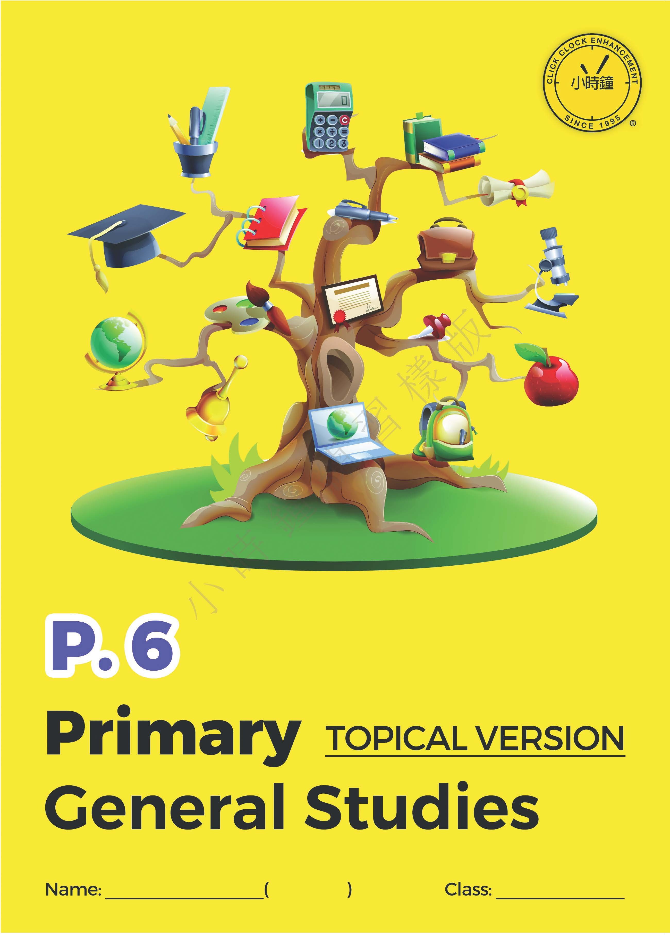 (PG E11)  P6 小學 常識 通用練習 - 主題版 (英文版本)