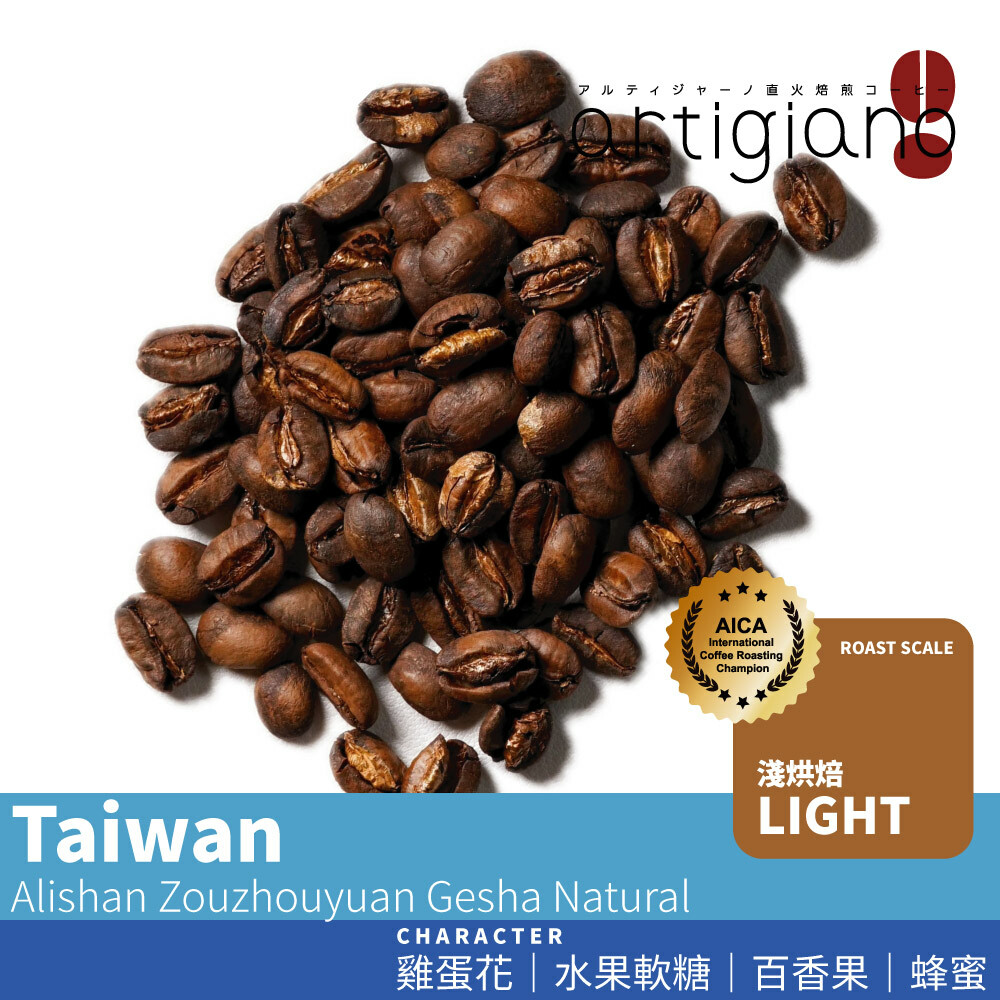 台灣 阿里山 鄒築園 全果發酵處理法 藝伎