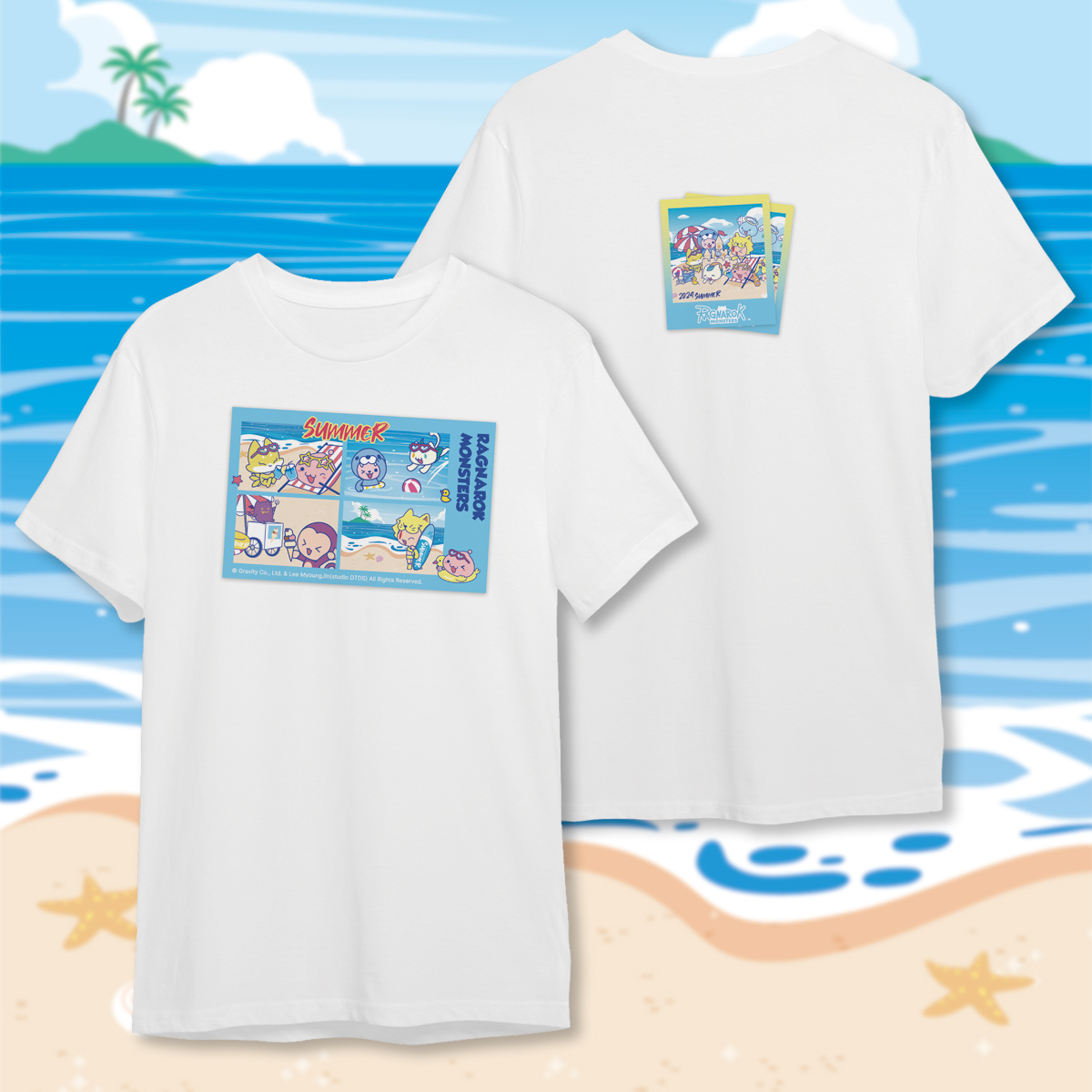 《RO仙境傳說》 夏日拍貼 T-shirt